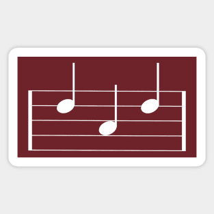 First Time DAD Sheet Music Sticker